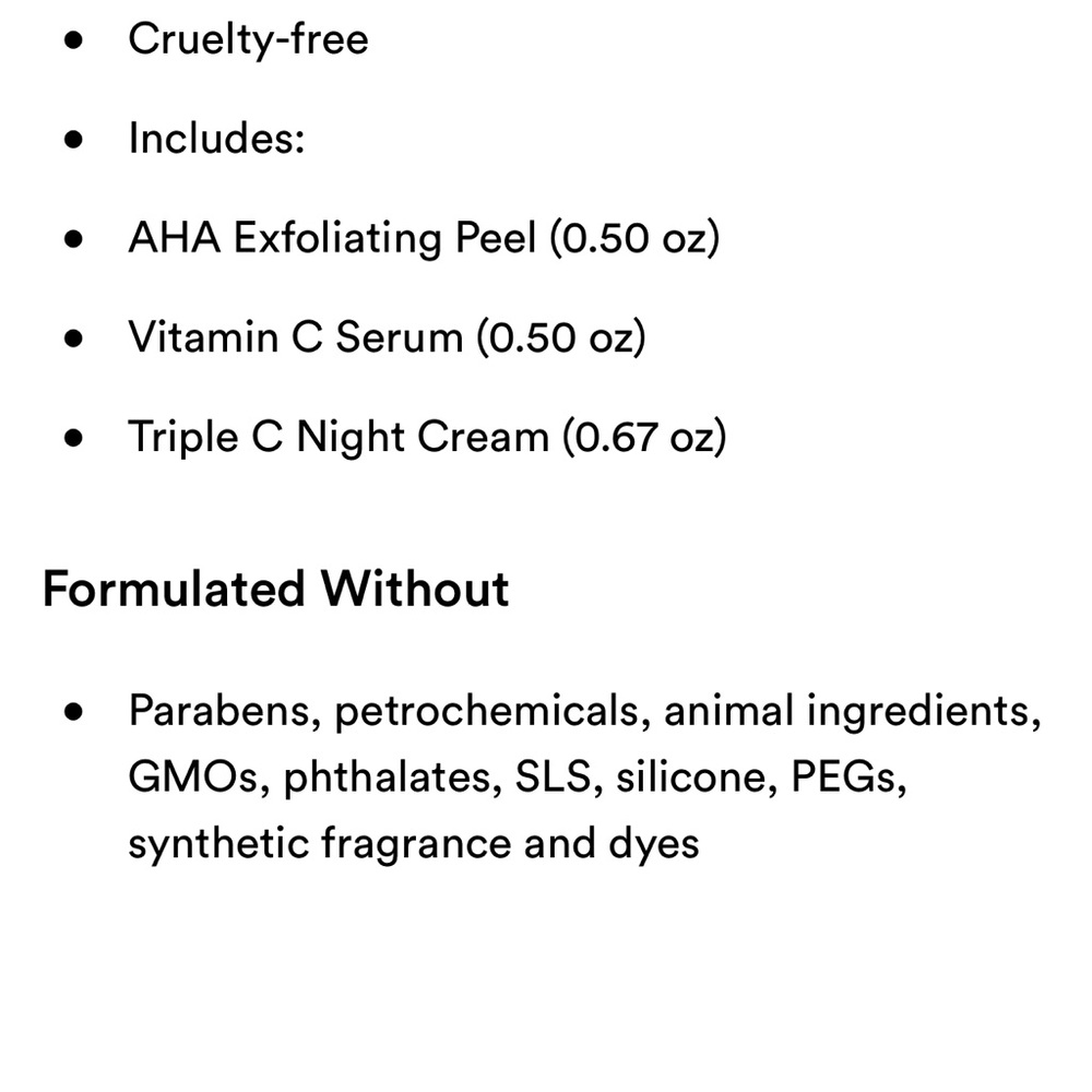 LAST 1! MadΒ Hippie Skin Brightening Kit Trio ππͺ Vitamin C Serum Exfoliating - Picture 8 of 8